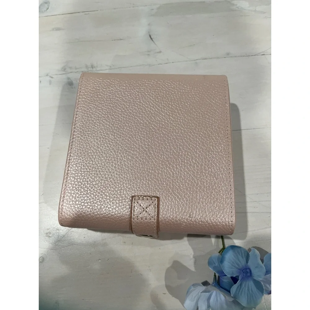 Taylor Madison‎ Designs Jewelry Box Travel Case Organizer Pink Faux Leather